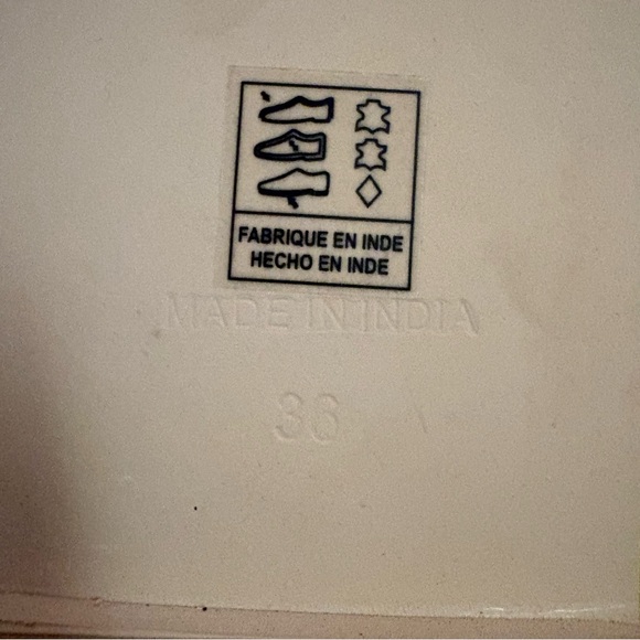 NWT Free People Sophie slip on Neutral Beige Leather Sandals  7.5/36 - Picture 6 of 6